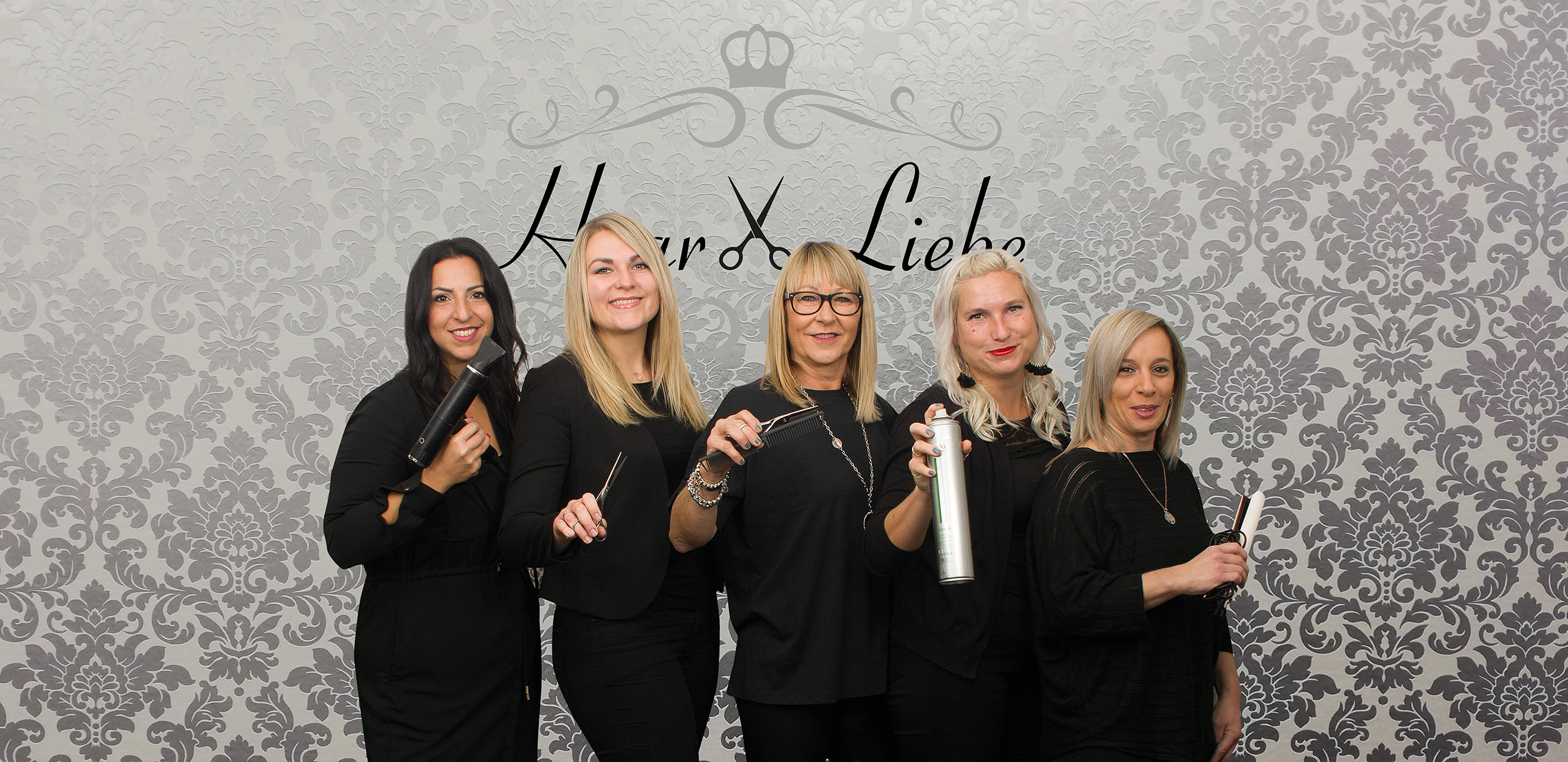 Das Team von Haar-Liebe im Salon